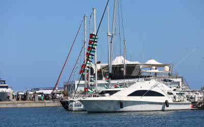 Flotila, cu scopul de a sparge blocada Gaza, sfidează Israelul