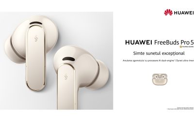 HUAWEI lansează FreeBuds Pro 5: Căștile premium cu anulare AI a zgomotului