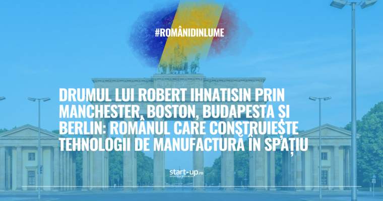 Robert Ihnatisin, un tânăr crescut într-un sat din apropierea Lugojului, a pornit pe un drum neașteptat, ajungând să co-fondeze o companie care dezvoltă imprimante 3D pentru construcții în spațiul cosmic