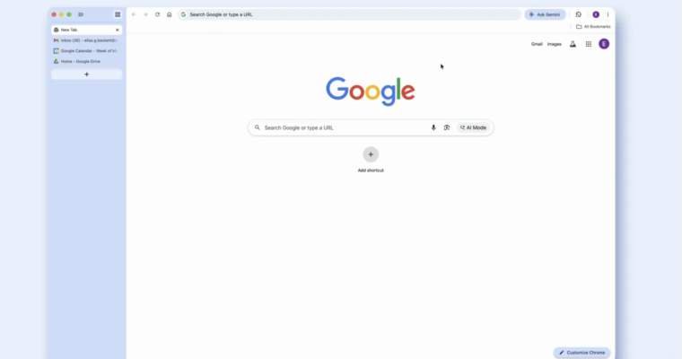Google Chrome testează o nouă funcție pentru utilizatori, care schimbă modul în care sunt afișate filele, mutându-le într-un panou lateral