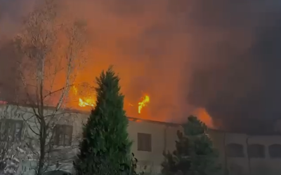 Incendiu devastator la Mănăstirea Bistrița, Vâlcea: Zece autospeciale au intervenit