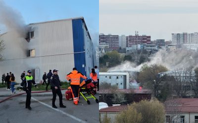 Incendiu devastator la un apartament din Henri Coandă, Constanța