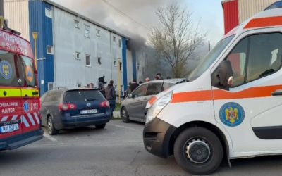 Incendiu devastator la un bloc social din Constanța: 9 victime, 4 copii internați