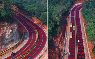 India: Șoferii au parte de o experiență INEDITĂ pe noul „Drum Roșu”