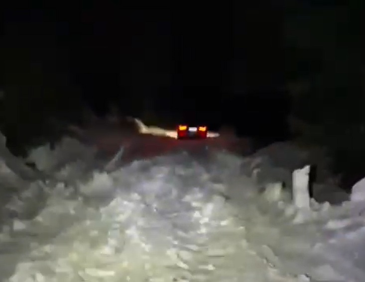 Noaptea de Înviere, coșmar în zăpadă: Tată și fiu, blocați pe munte