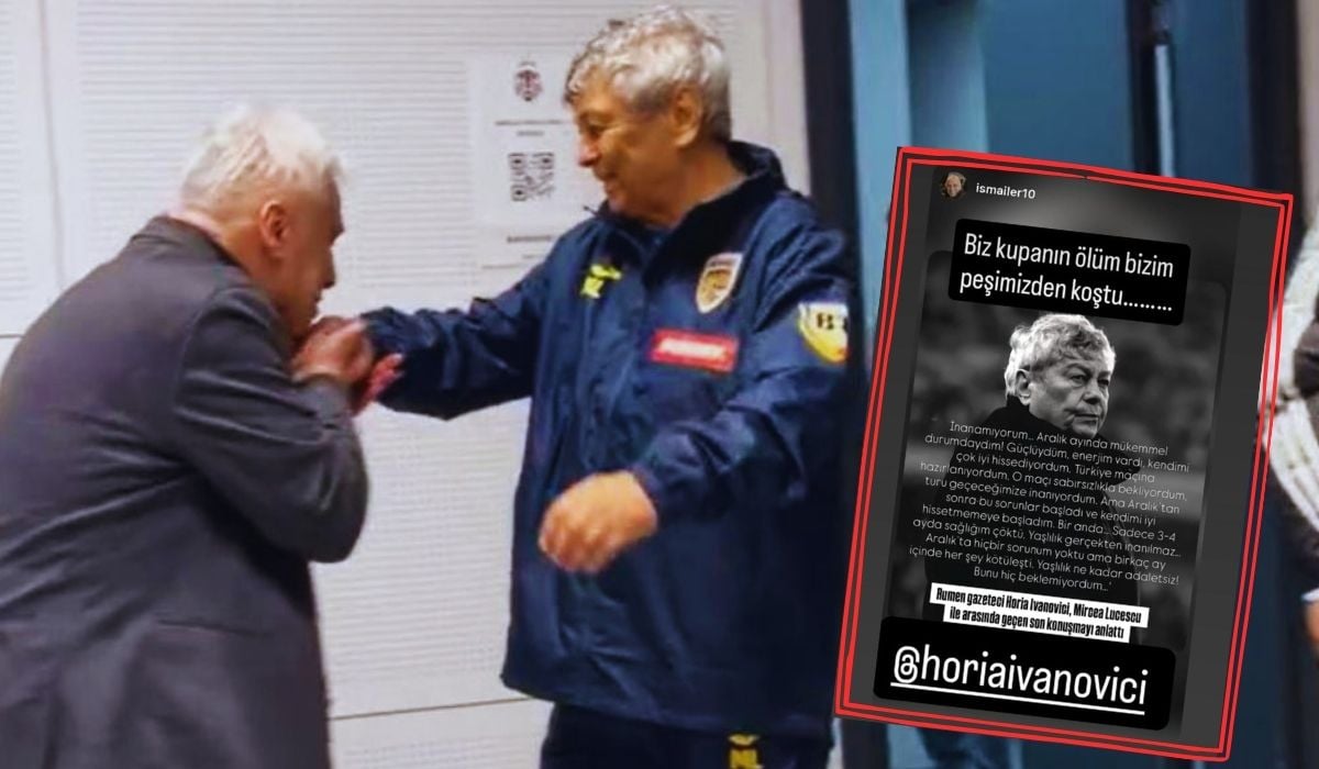 Jurnalistul turc, după pupatul lui Lucescu: „Moartea a alergat după noi!”