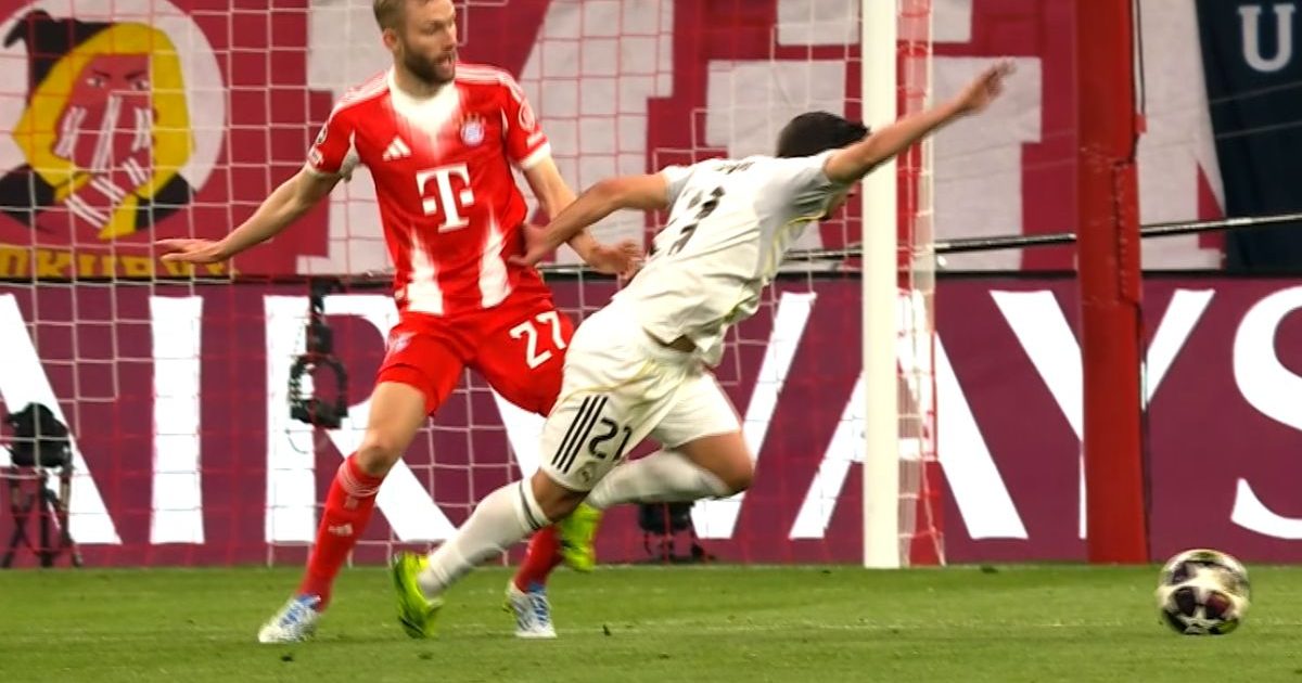 Fază INCENDIARĂ Bayern – Real: Golul lui Arda Guler, contestat după fault inexplicabil