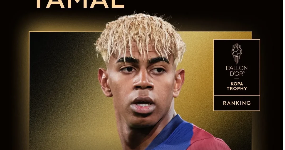 Yamal, răsfățat cu burger și cartofi prăjiți după titlul de „Tânărul Sportiv”