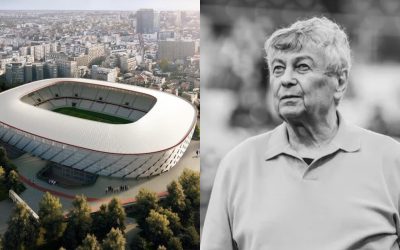 Mircea Lucescu, omagiat la Dinamo: Cătălin Predoiu a semnat ordinul pentru stadion