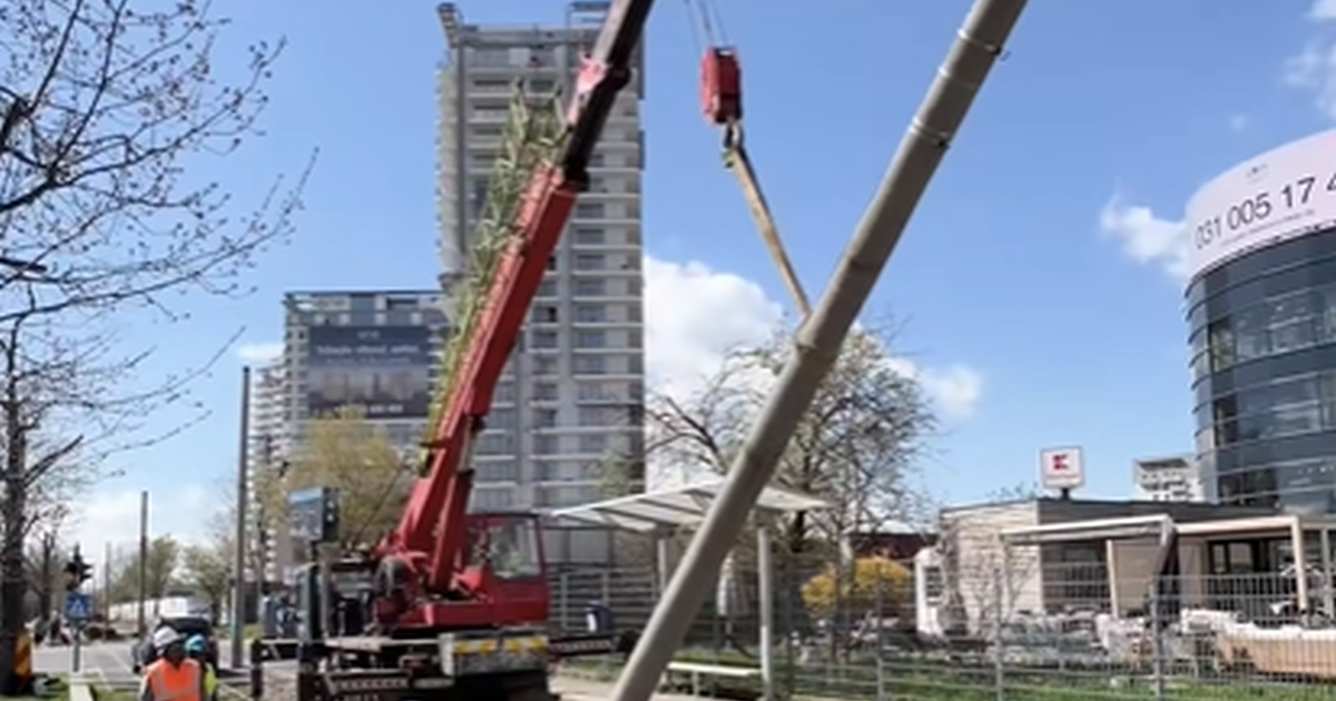 Șantierul tramvaiului din Pipera, un nou drum pentru corporatiștii din Nord