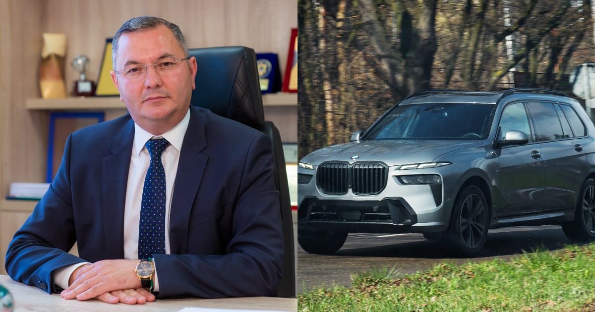 Mașină de lux pe firma lui TATA pensionar de 76 ani