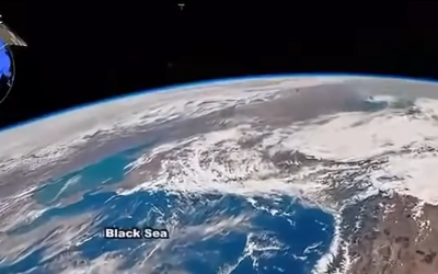 Imagini uluitoare: NASA a fotografiat Delta Dunării și Marea Neagră din orbită