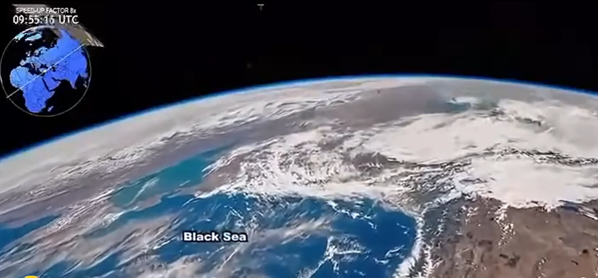 Imagini uluitoare: NASA a fotografiat Delta Dunării și Marea Neagră din orbită