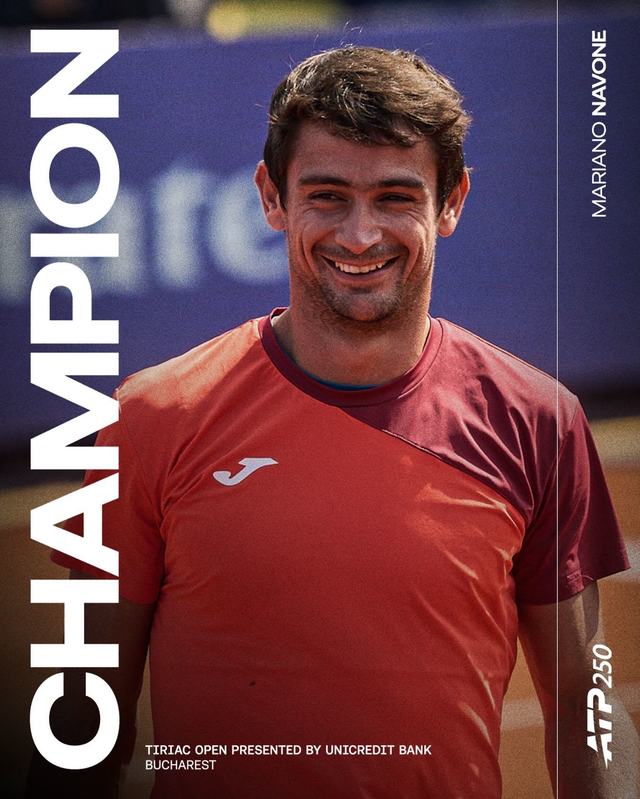 Argentinianul MARIANO Navone cucerește titlul la Țiriac Open, la București București – Duminică, pe terenurile de la Țiriac Open din București, argentinianul MARIANO Navone a izbutit o performanță remarcabilă, adjudecându-și primul său titlu ATP din carieră