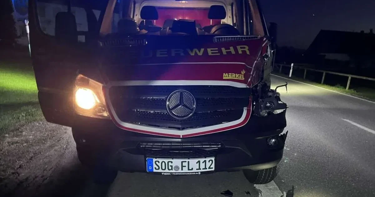 Român avariază singura autospecială de pompieri dintr-o localitate germană