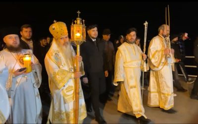 România, luminată de Înviere: Lumina Sfântă, adusă pe mare la Constanța