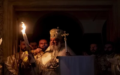 VIDEO Slujba Învierii, transmisă de la Catedrala Patriarhală din București