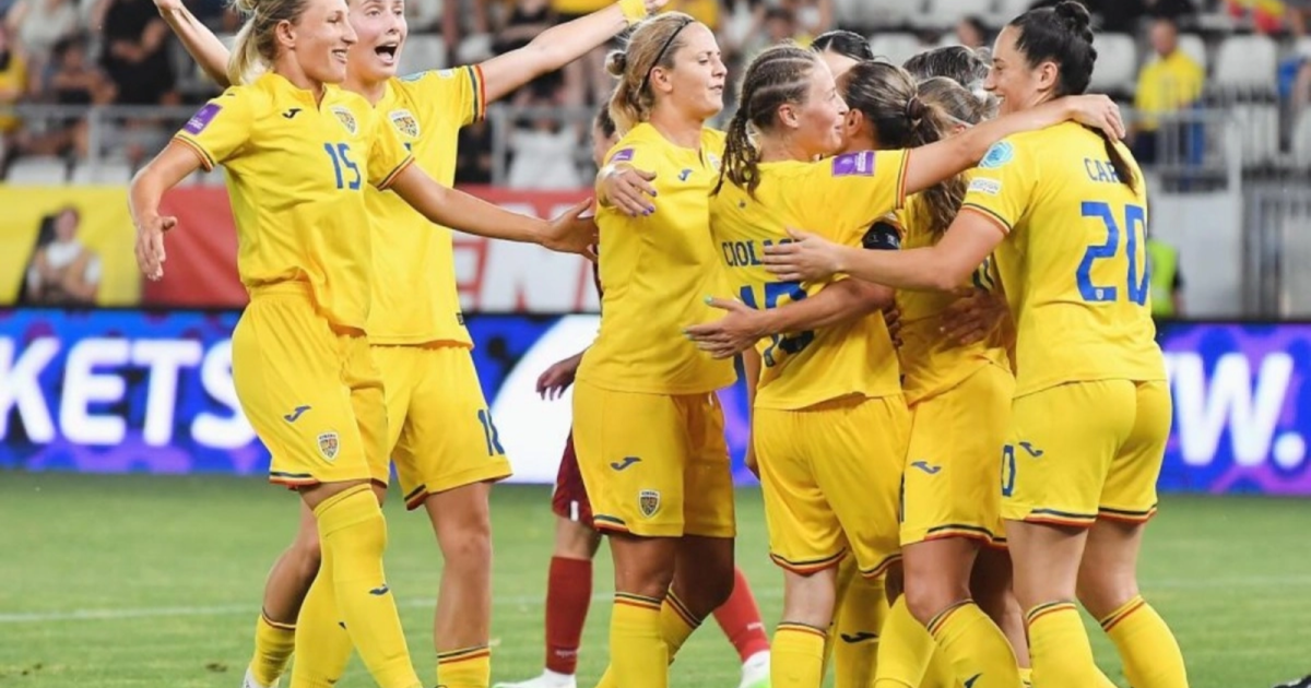 Naționala de fotbal feminin a României, victorie clară cu Cipru!