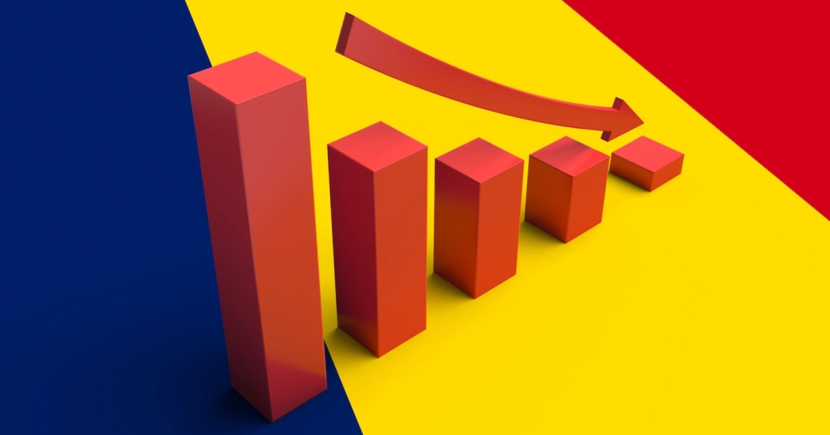 Recesiune tehnică în România: Instituțiile financiare revizuiesc drastic estimările