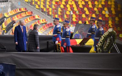 Ahmetov, omagiu pentru Lucescu la București: „M-a învățat cu vin, eu cu karaoke”