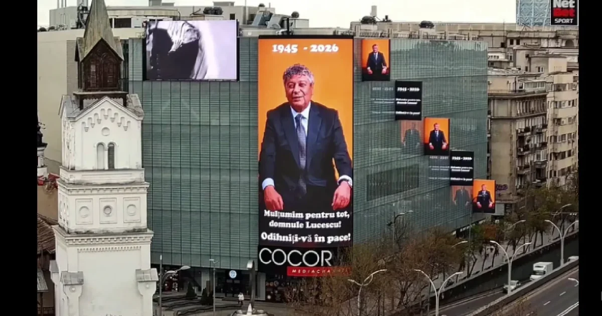Meci omagial în România pentru Mircea Lucescu: De la București spre fotbalul mondial