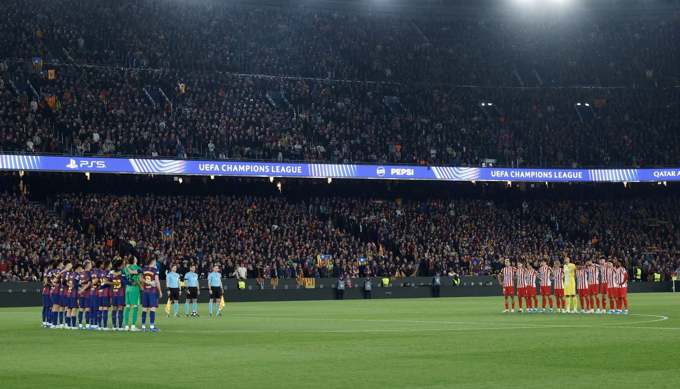 UEFA a decis să organizeze un moment de reculegere pe Camp Nou în memoria antrenorului Mircea Lucescu, înainte de meciul din Liga Campionilor dintre FC Barcelona și Atletico Madrid