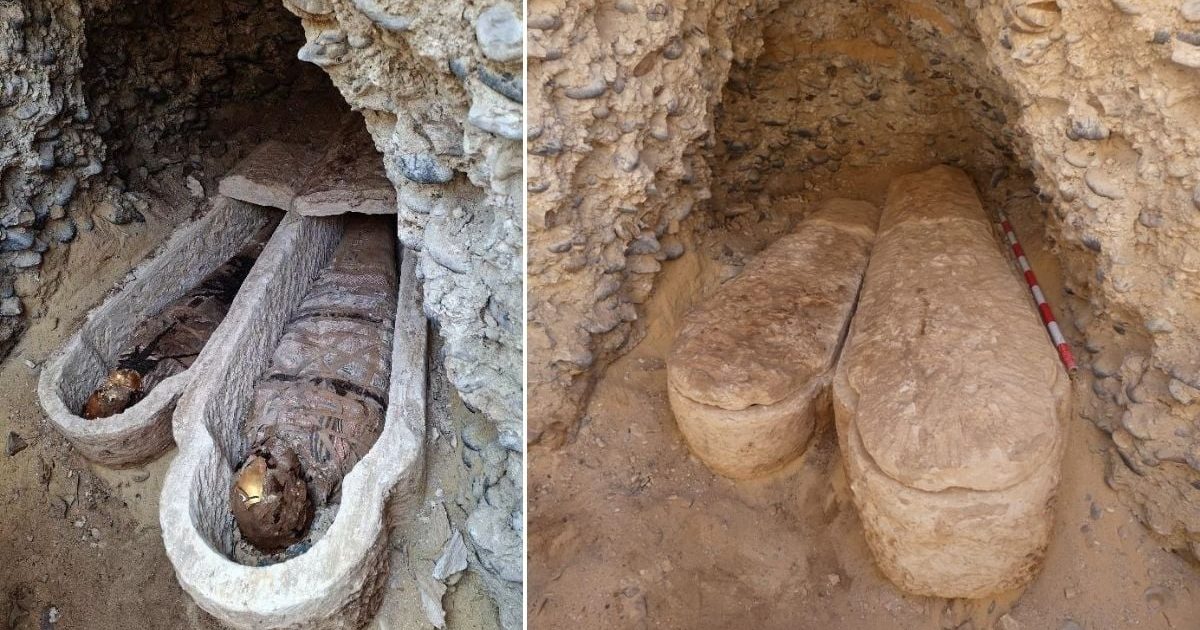 Mormânt Roman de 1600 de ani, cu Iliada lui Homer, descoperit în Egipt