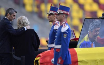 Nicuşor Dan, explicații despre absența de la catafalcul lui Mircea Lucescu