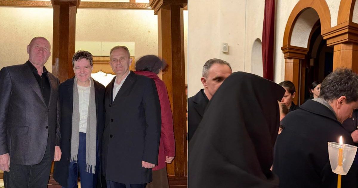 Nicușor Dan, vizită-surpriză la Mănăstirea Cornu de Paște