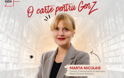 Marta Niculaie, șefa de comunicare, dezvăluie cartea pe care o adoră!