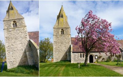 Biserica din Anglia, mai înclinată ca Turnul din Pisa: Pericol major