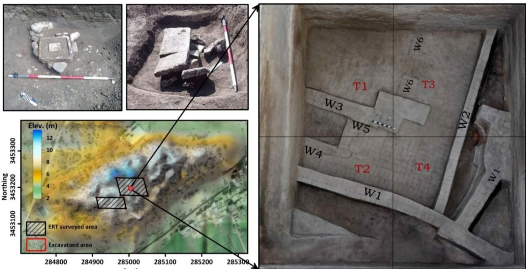 Arheologii au descoperit o structură misterioasă, parțial îngropată sub ruinele unui oraș antic din nord-vestul Deltei Nilului, în Egipt
