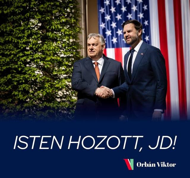Vance acuză UE de ingerințe în alegerile din Ungaria și-l laudă pe Orban pentru Putin