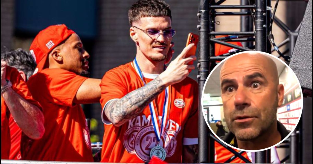 Man sărbătorește cu PSV, antrenorul râde: „Mahmureala a fost mare”