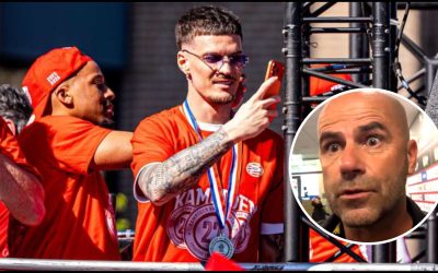 Man sărbătorește cu PSV, antrenorul râde: „Mahmureala a fost mare”