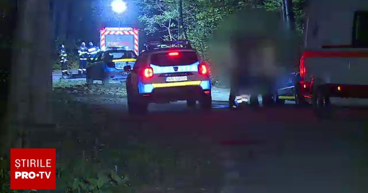 Accident tragic de Paște: Doi tineri, morți după ce au intrat într-un copac, lângă Snagov