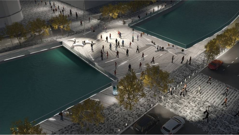 Două autorizații, un vis: Dâmbovița și Centrul Vechi, legate pietonal de Tribunal