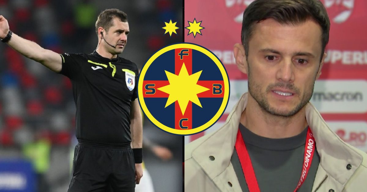 Președintele lui Dinamo, atac furibund la arbitru: „E FCSB-ist! Luptă grea cu rivalii”