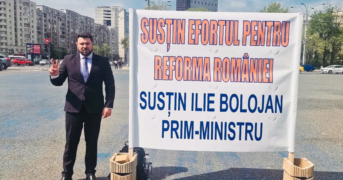 Primarul din Rădăuți, la București, pentru a-l susține pe premierul Ilie Bolojan