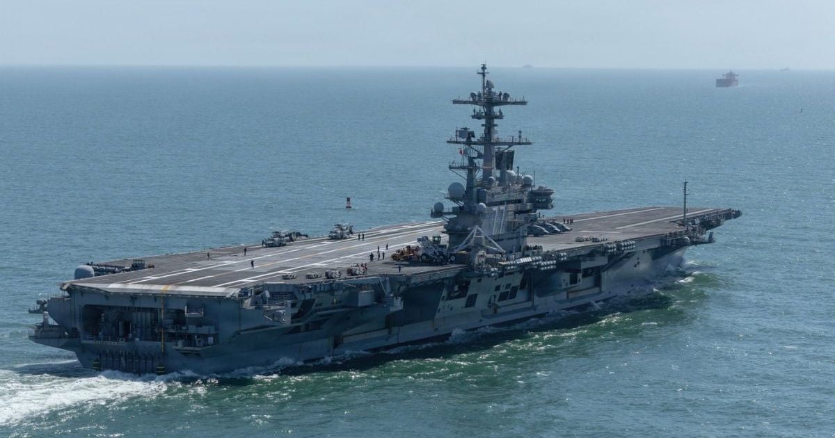 Portavionul USS George H.W. Bush, în Marea Mediterană: Destinația, Orientul Mijlociu