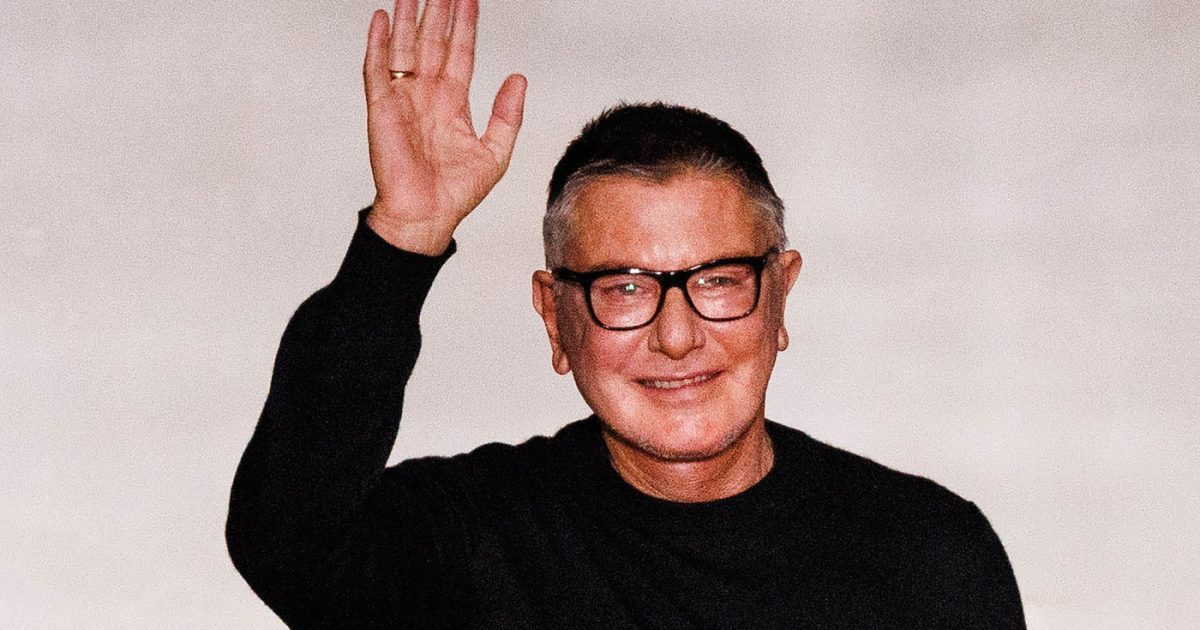 Șoc în modă: Stefano Gabbana părăsește conducerea Dolce&Gabbana