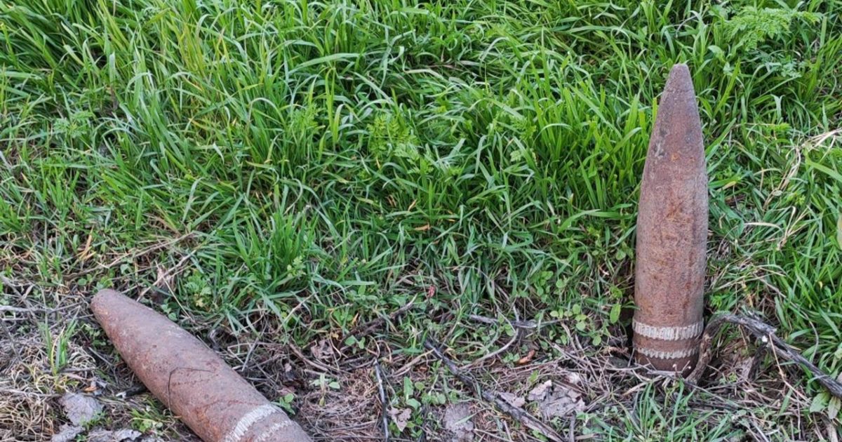 Proiectile neexplodate, găsite într-un sat din Galați
