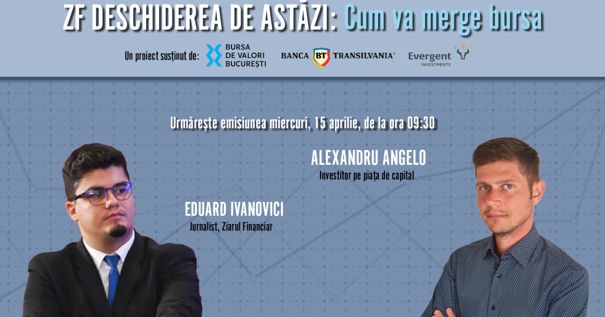 Alexandru Angelo, invitat la ZF Deschiderea de Astăzi: Ce-i cu inflația