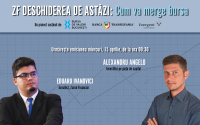 Alexandru Angelo, invitat la ZF Deschiderea de Astăzi: Ce-i cu inflația