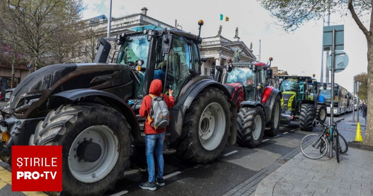 Proteste masive în Irlanda: Poliția intervine dur, furia e legată de prețuri