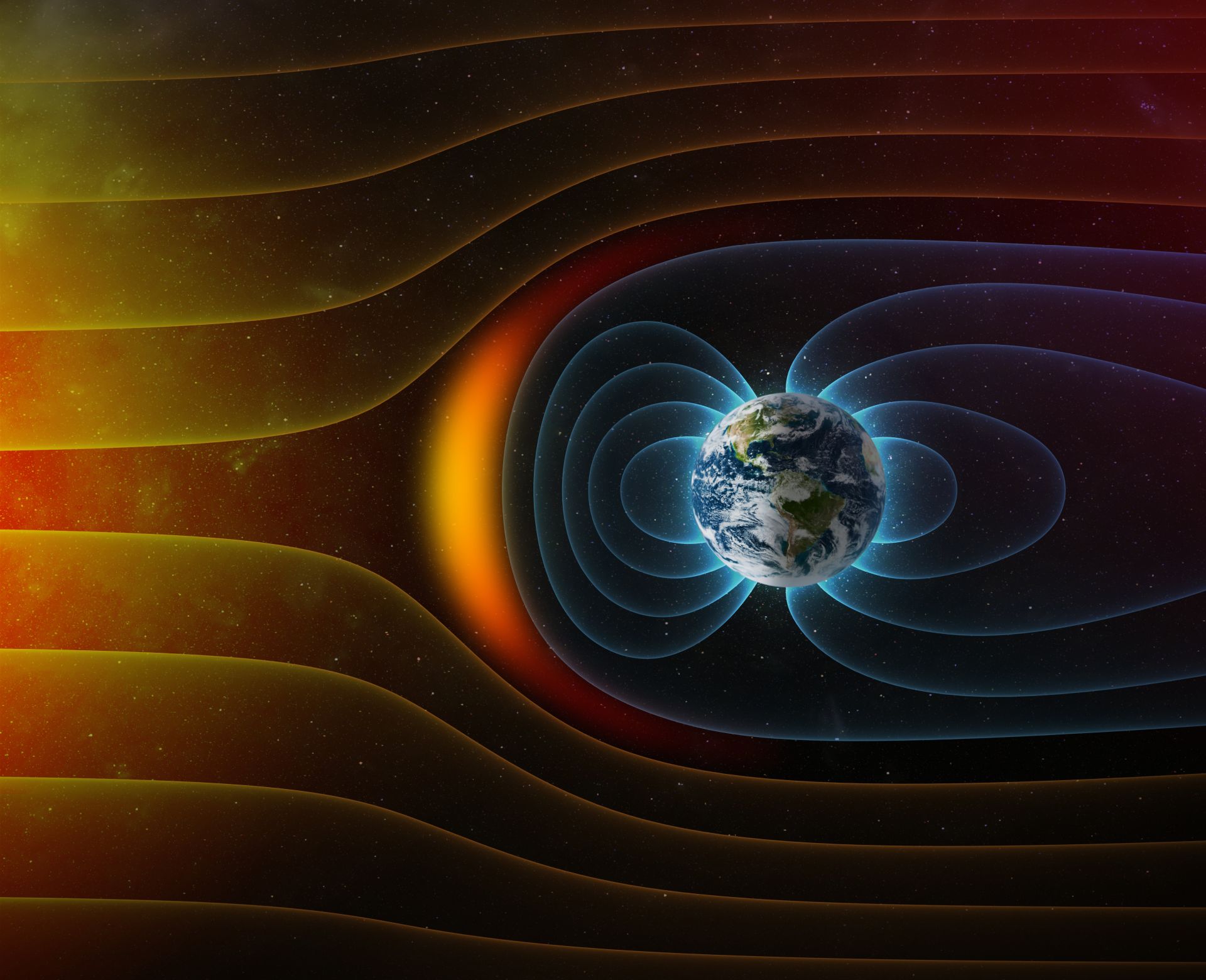 Misterul câmpului magnetic haotic al Pământului, elucidat parțial Cercetătorii au descoperit că fluctuațiile sălbatice ale câmpului magnetic al Pământului, din perioada Ediacarană (acum 630-540 milioane de ani), nu erau chiar atât de aleatorii pe cât se credea