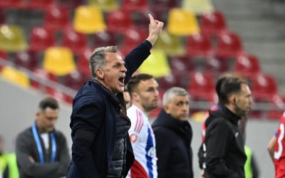 Stjepan Tomas, discurs-șoc la pauza FCSB – Oțelul: Ce le-a zis croatul jucătorilor