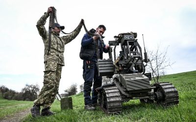 Roboții ucraineni cuceresc o poziție RUSĂ, fără soldați: Victorie istorică pe front