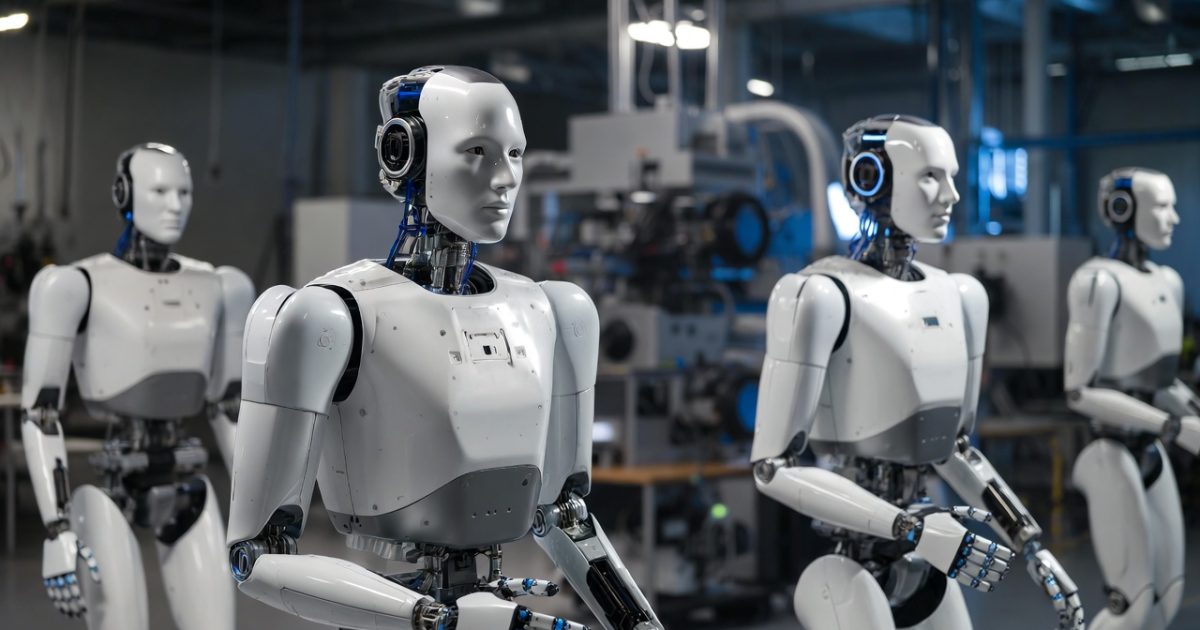 China: Producția de roboți umanoizi explodează, plus 94% în 2026