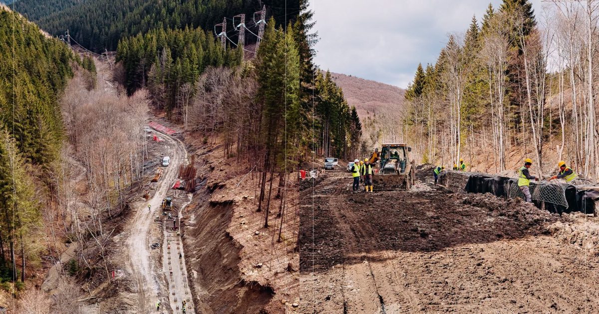 Erbașu, constructor harnic: Șoseaua se deschide curând, chiar și-n iarnă!